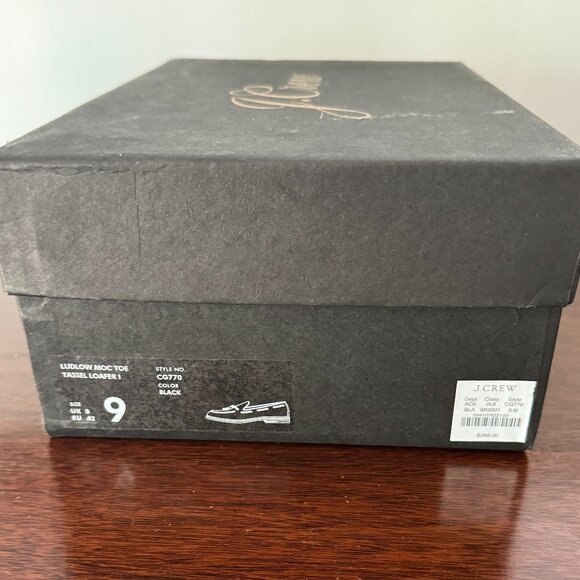 J Crew Mens Ludlow tassel loafers in English leather Sizze 9 - Picture 5 of 5